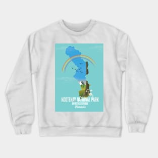 Kootenay, Kootenay National Park Canada Crewneck Sweatshirt